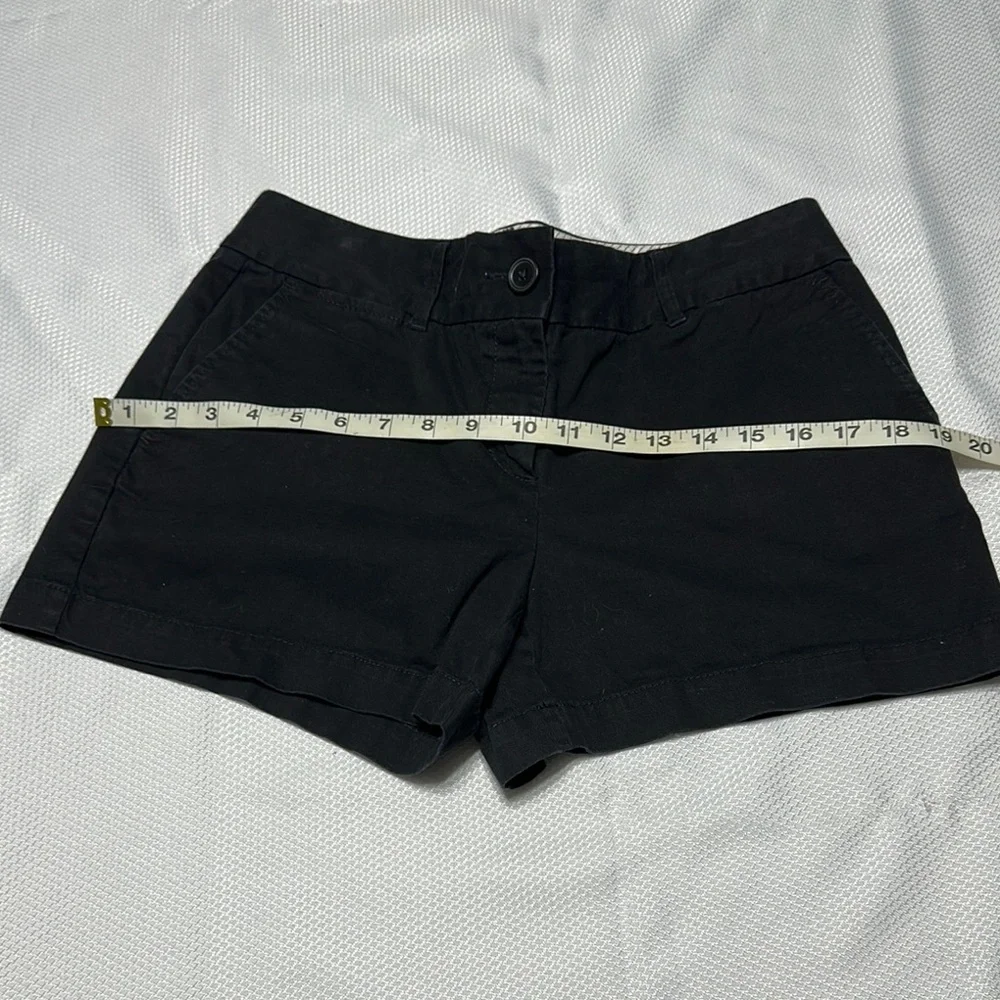 LOFT Black Bermuda Shorts Casual Style